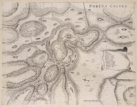 KG 05092
<br/>
Landkaart: Porto Calvo
<br/>
<em>Post, Frans Jansz. (ca.1612-1680)</em>